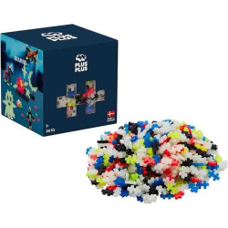 CUBO 600pcs. BRILLA EN LA OSCURIDAD(+ 6 Años) Plus Plus
